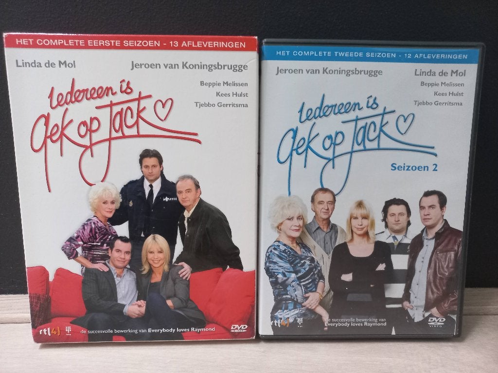 Iedereen Is Gek Op Jack - Seizoen 1+2 - De Complete TV-Serie, Alle leeftijden, Seizoen 1, Zo goed als nieuw, Komedie