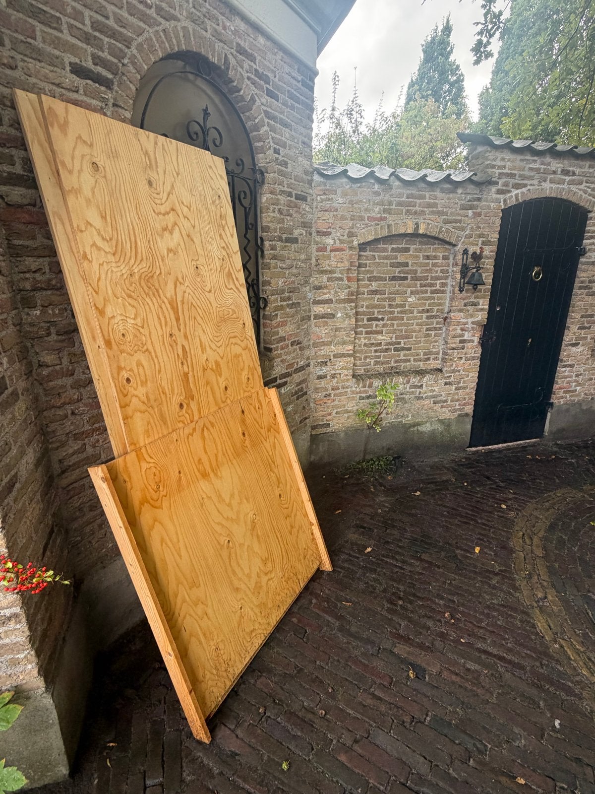 Multiplex platen, diverse maten, gebruikt, Doe-het-zelf en Verbouw, Ophalen, Gebruikt, 25 tot 50 mm, 200 tot 250 cm