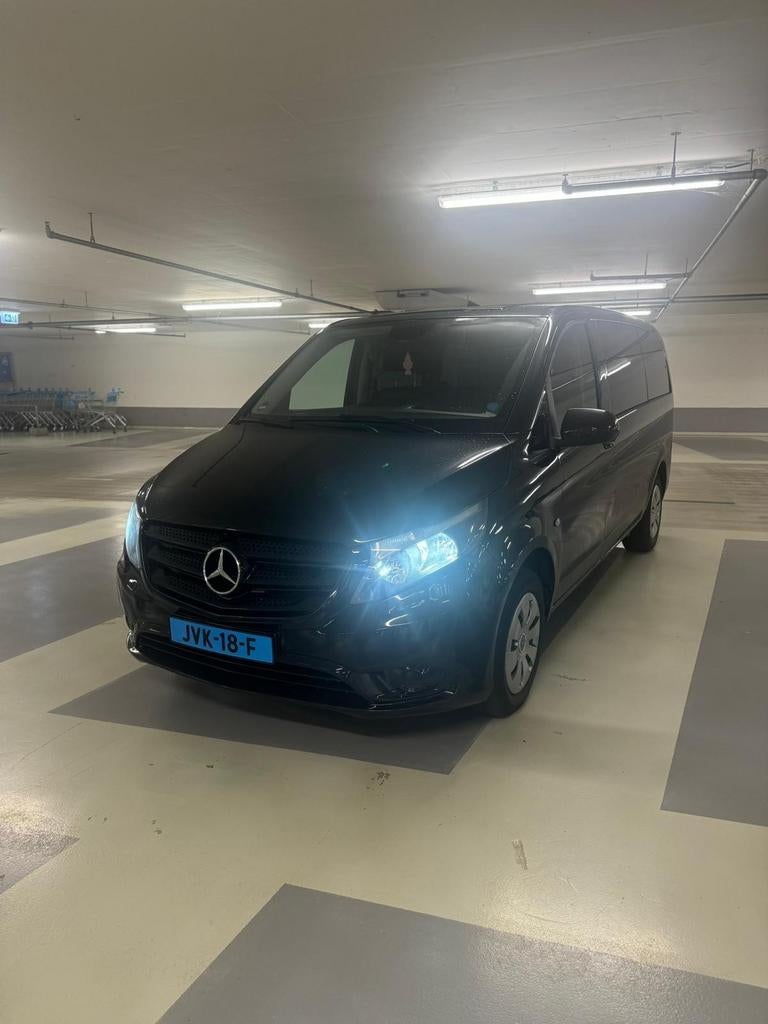 Mercedes-Benz Vito Taxi Klaar, Auto's, Mercedes-Benz, Automaat, 136 pk, 2000 kg, Zwart