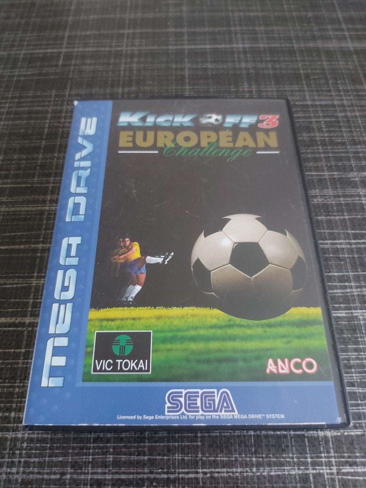 Kick Off 3 European Challenge - Sega Mega Drive, Spelcomputers en Games, 2 spelers, Ophalen of Verzenden, Zo goed als nieuw, Vanaf 3 jaar