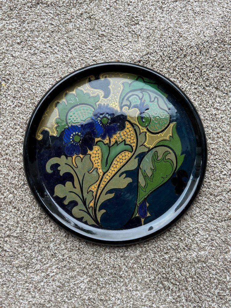 Gouda Plateel Bord, Antiek en Kunst, Antiek | Keramiek en Aardewerk, Ophalen of Verzenden