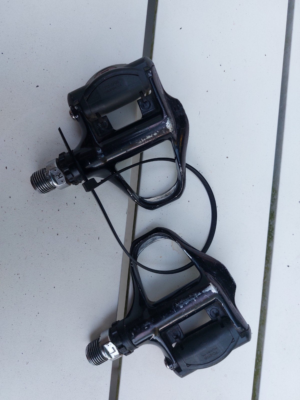 Gebruikte SPD-SL racefiets pedalen, Gebruikt, Overige materialen, Shimano, Racefiets