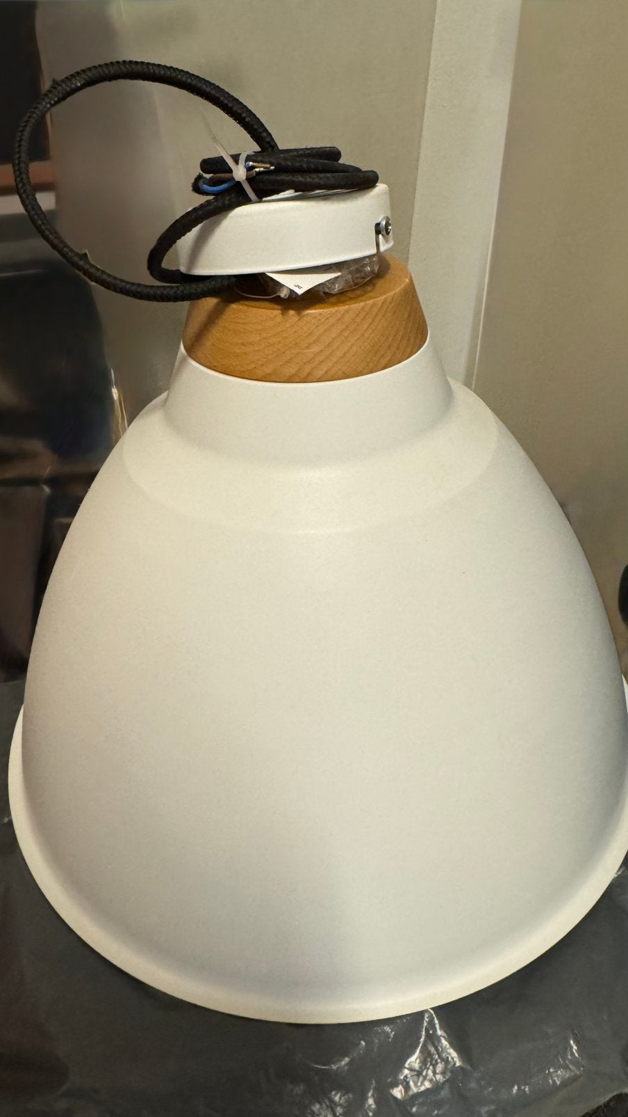 Hanglamp ivoor in prima staat, Ophalen of Verzenden, Zo goed als nieuw
