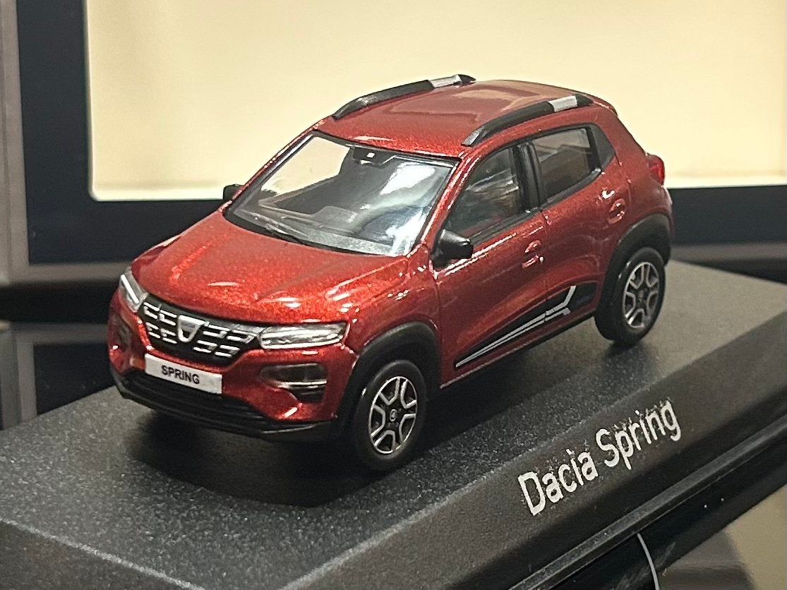 Norev Dacia Spring 1:43 OVP, Verzenden, Zo goed als nieuw, Auto, Norev