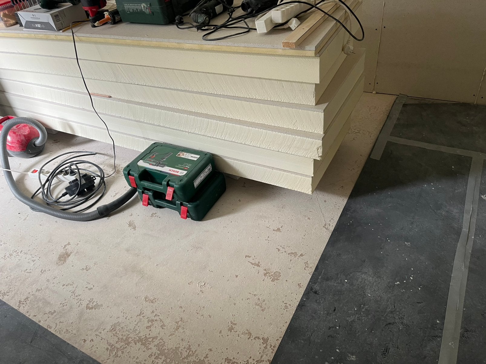 PIR + Fermacell 2600x600x100+10mm Rd:4,57 (=1,56 m², Doe-het-zelf en Verbouw, Isolatie en Afdichting, 10 tot 15 m², Nieuw, Ophalen of Verzenden