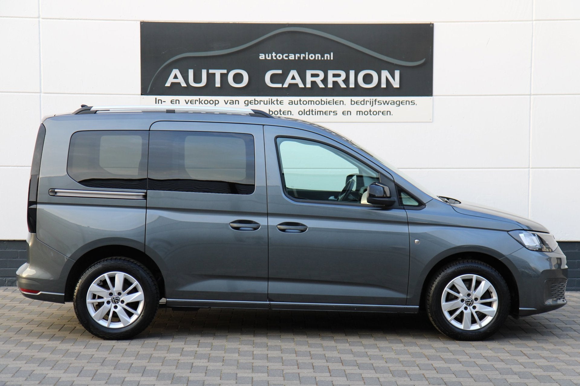 Volkswagen Caddy Combi 1.5 TSI Carplay Navi Cruise Carplay, Voorwielaandrijving, 1442 kg, Stof, Zwart
