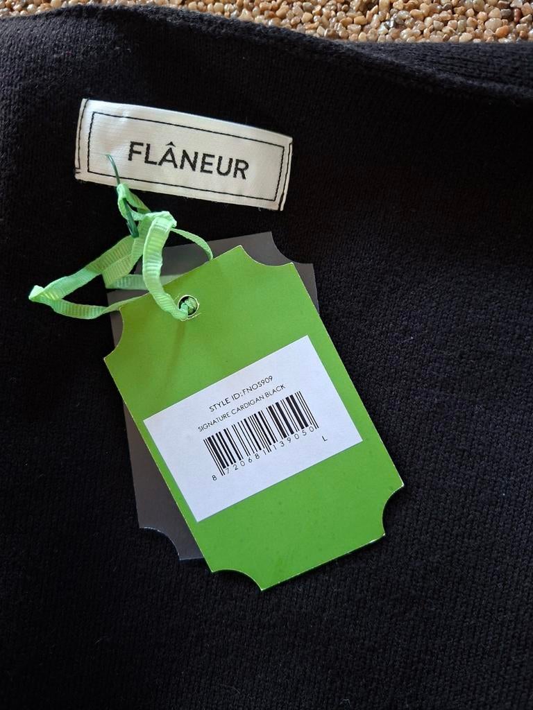 Vest merk Flaneur, Ophalen, Nieuw, Zwart