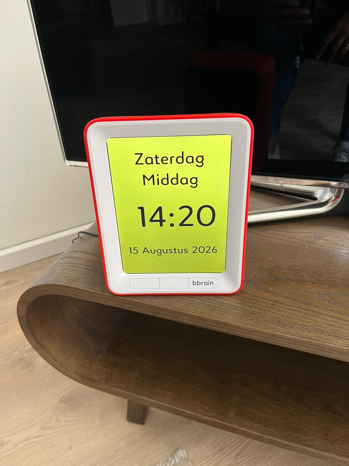 BBrain seniorenklok / dementieklok – dag, datum en tijd, Huis en Inrichting, Ophalen, Overige typen, Nieuw, Digitaal