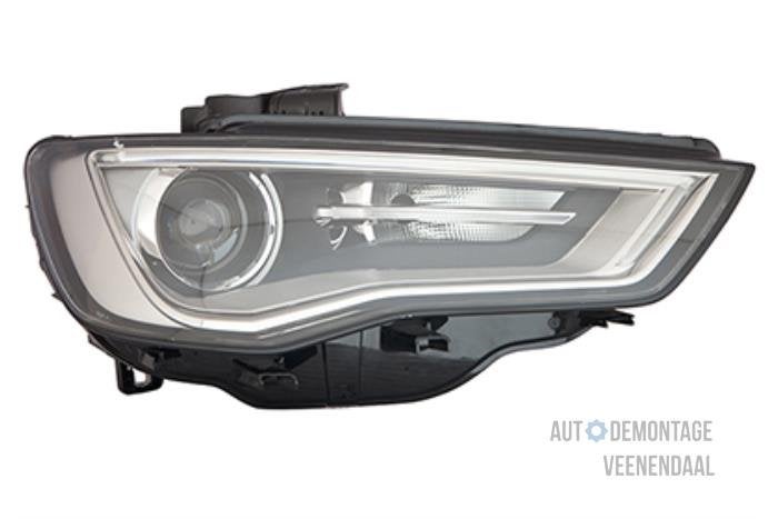 Koplamp rechts van een Audi A3, -, -, Nieuw, -