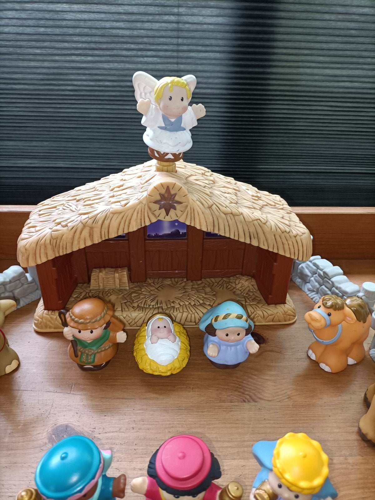Little people kerststal met liedje en lichtje in de ster, Kinderen en Baby's, Speelgoed | Fisher-Price, Ophalen of Verzenden, Zo goed als nieuw