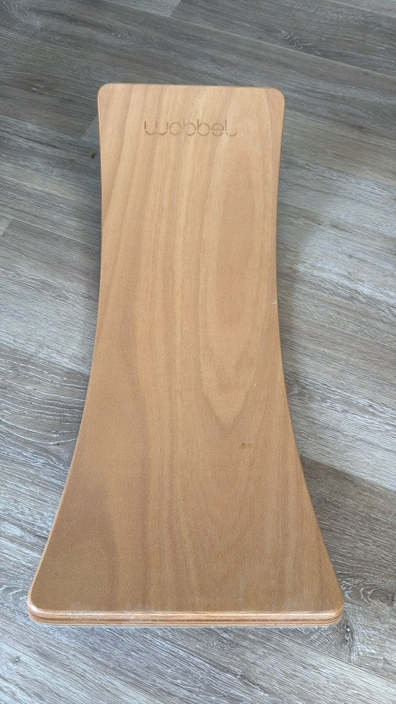 Wobbel Board – houten balansbord, Ophalen, Zo goed als nieuw