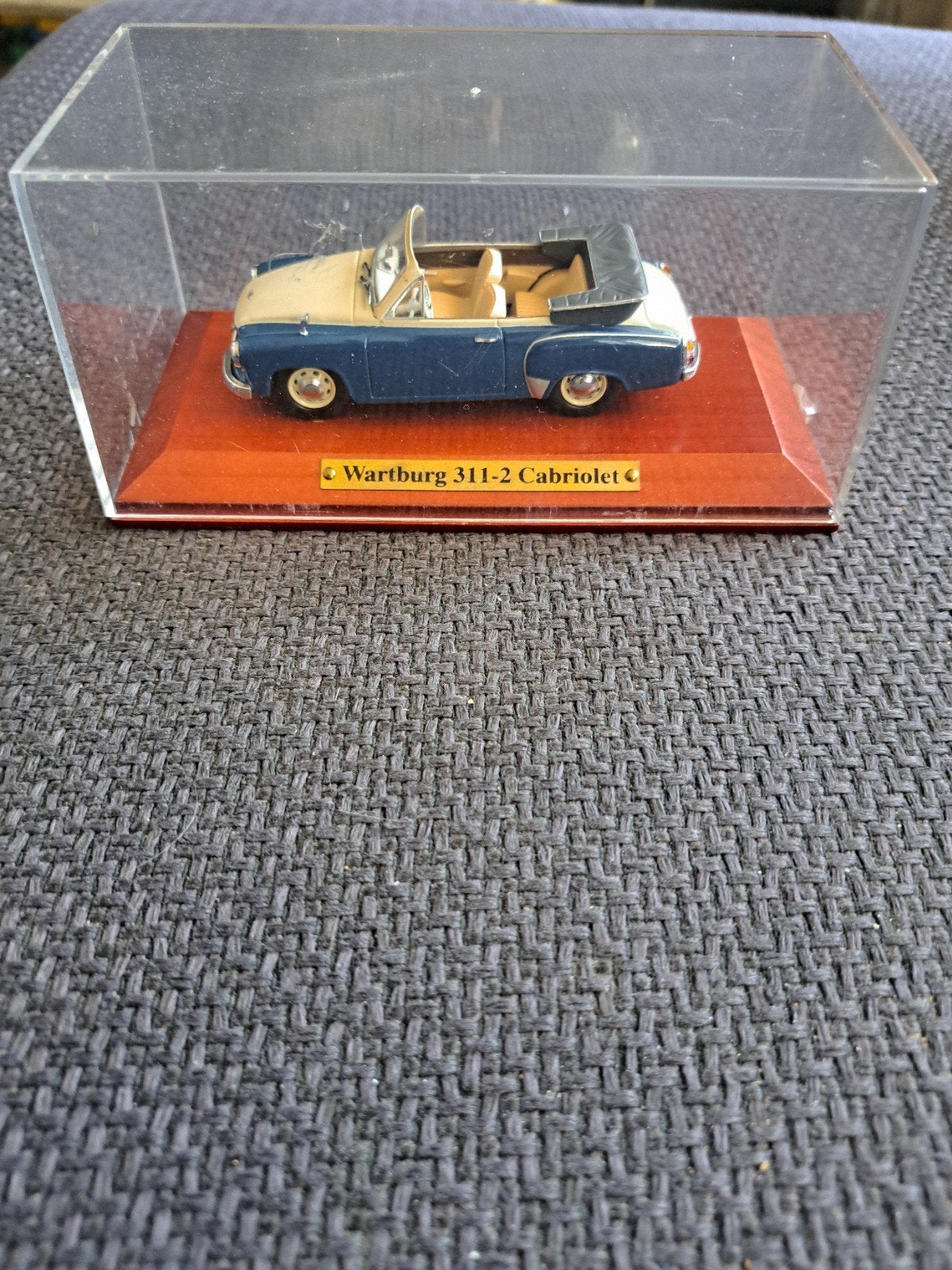 atlas ddr collectie model wartburg 311- 2 cabriolet, Overige merken, Atlas ddr collectie, Ophalen of Verzenden, Zo goed als nieuw
