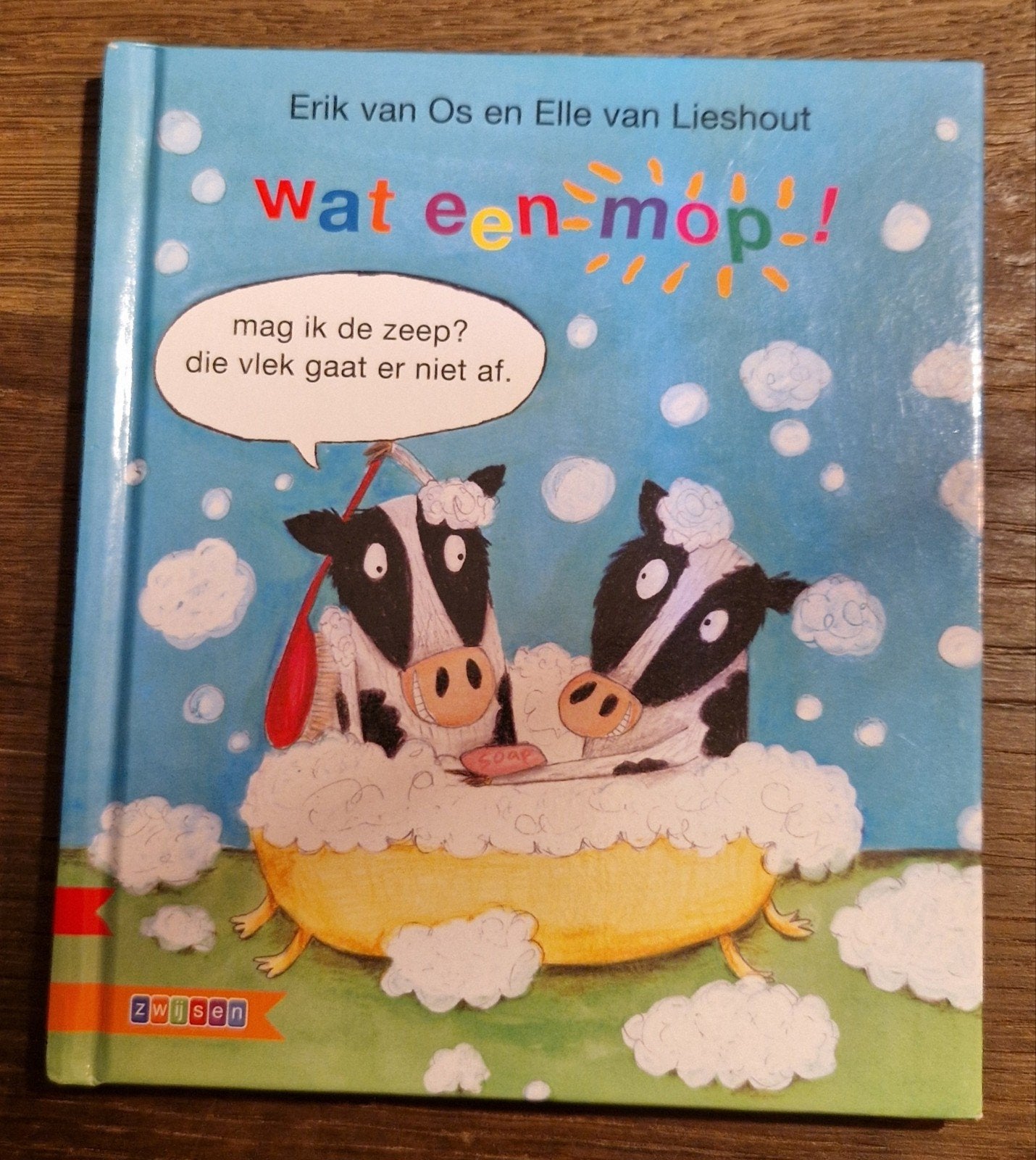 Wat een mop! - Erik van Os en Elle van Lieshout, Boeken, Ophalen of Verzenden, Zo goed als nieuw, Erik van Os en Elle van Lieshout