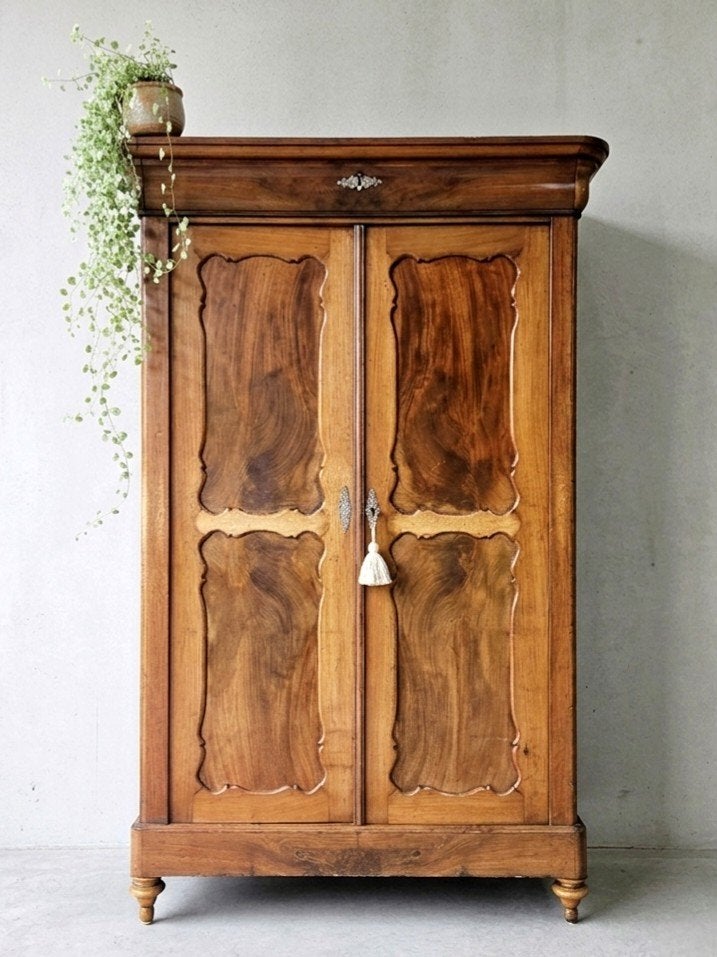 🏷OPRUIMING Antieke Biedermeier meidenkast vintage kast, Ophalen of Verzenden