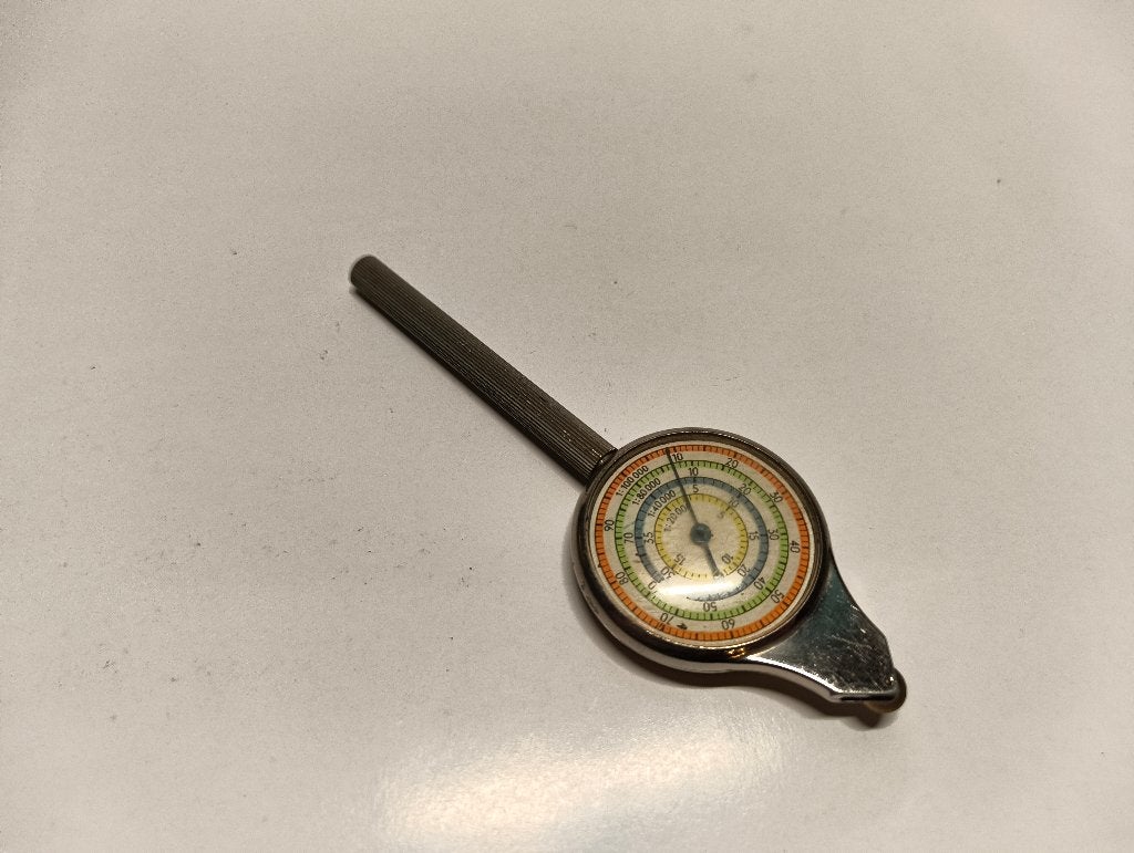 Curvimeter landkaart, Ophalen of Verzenden