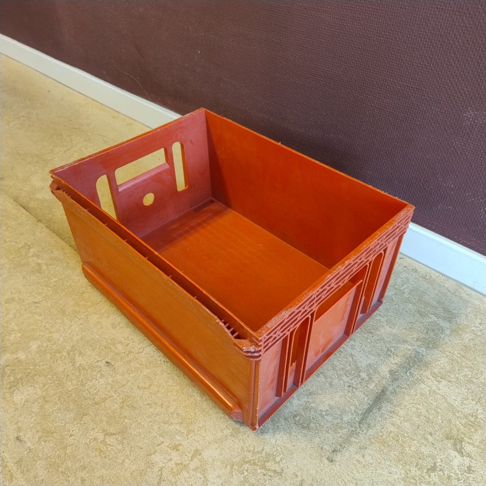 Opbergkrat/fietskrat (4x)- 42x30x20cm -Stevig en stapelbaar!, Gebruikt, 40 tot 60 cm, 50 tot 75 cm, Minder dan 35 cm