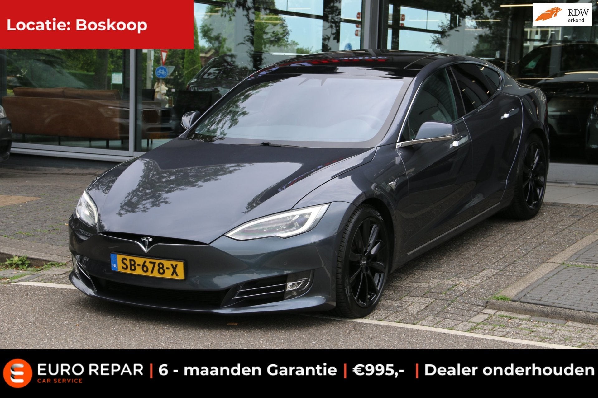 Tesla Model S 75D Base, Auto's, Gebruikt, Model S, Origineel Nederlands, Automatische klimaatregeling
