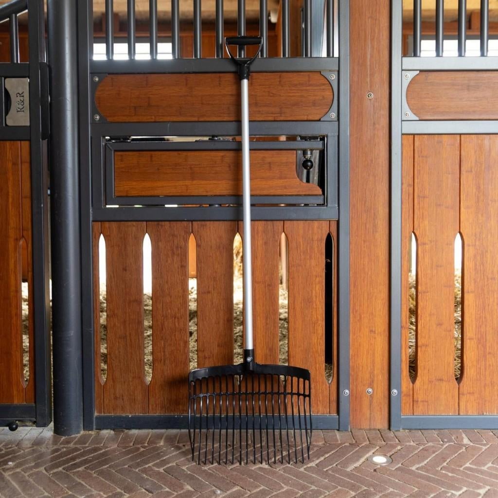 mestvork kunststof met aluminium steel