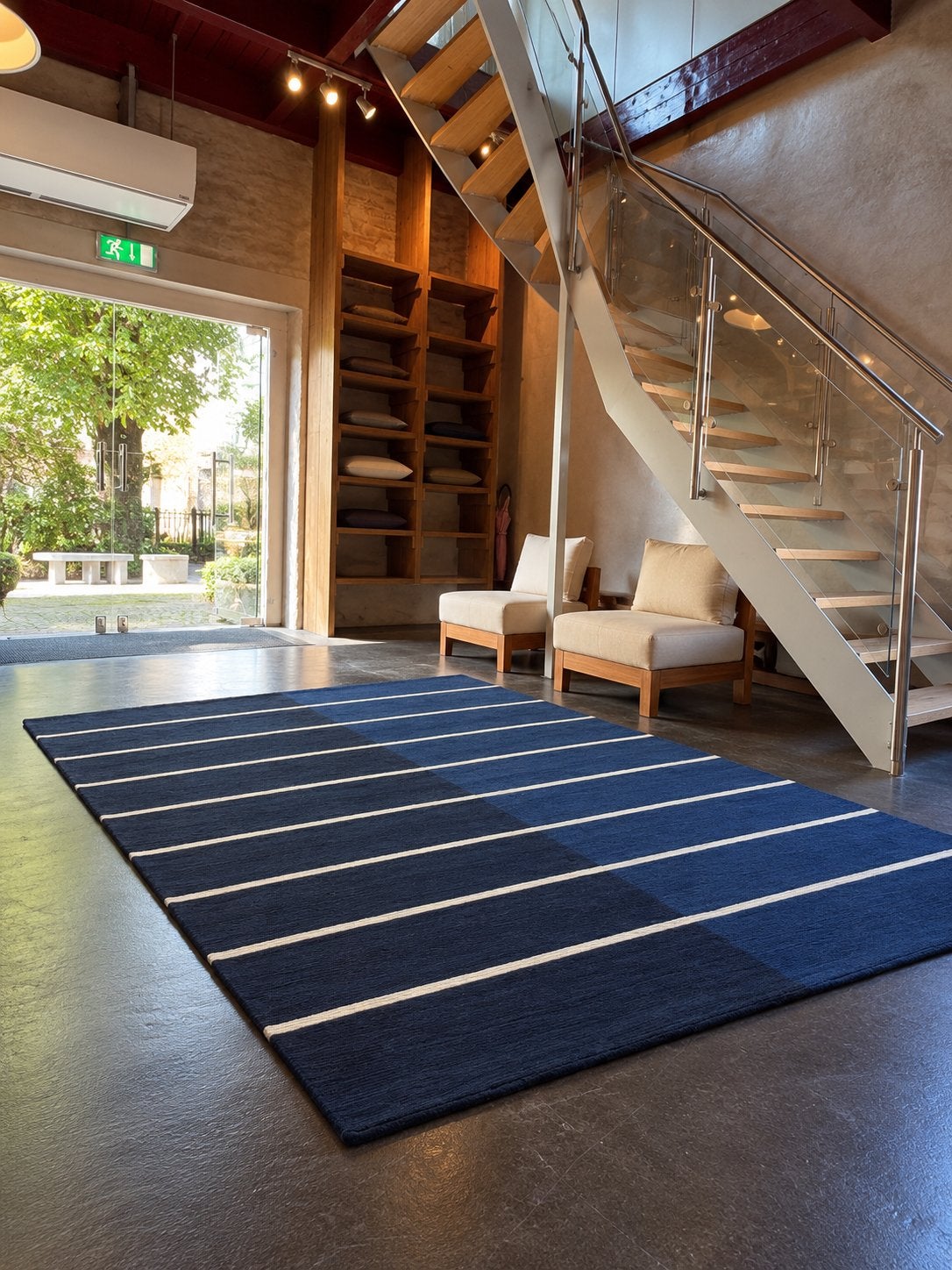 Brink en Campman tapijt Marimekko Tiibet Deep Blue 200 x 280