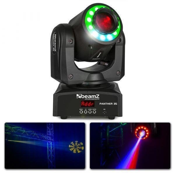 BeamZ Panther 35 moving head te huur Nu €25 *, Ophalen, Zo goed als nieuw, Overige
