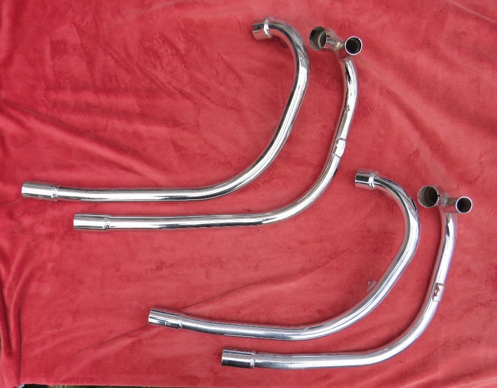 Triumph T100 uitlaatbochten, Ophalen of Verzenden