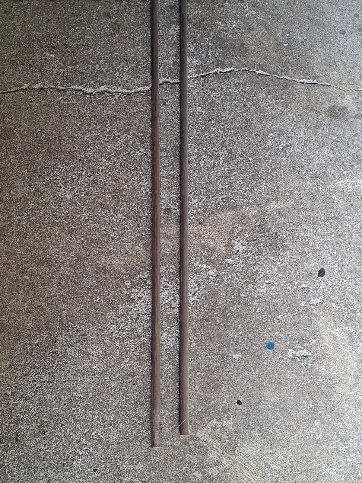 Twee koperen buizen 12 mm, 250 lang, Ophalen, Koper of Messing