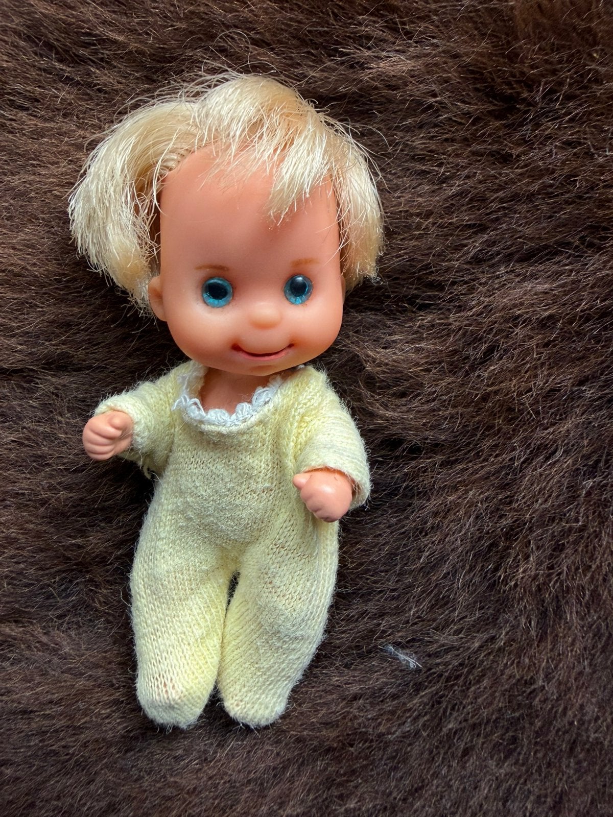 Vintage Mattel "Sunshine Family" Baby Sweets Popje (1973), Verzamelen, Ophalen of Verzenden, Zo goed als nieuw, Pop