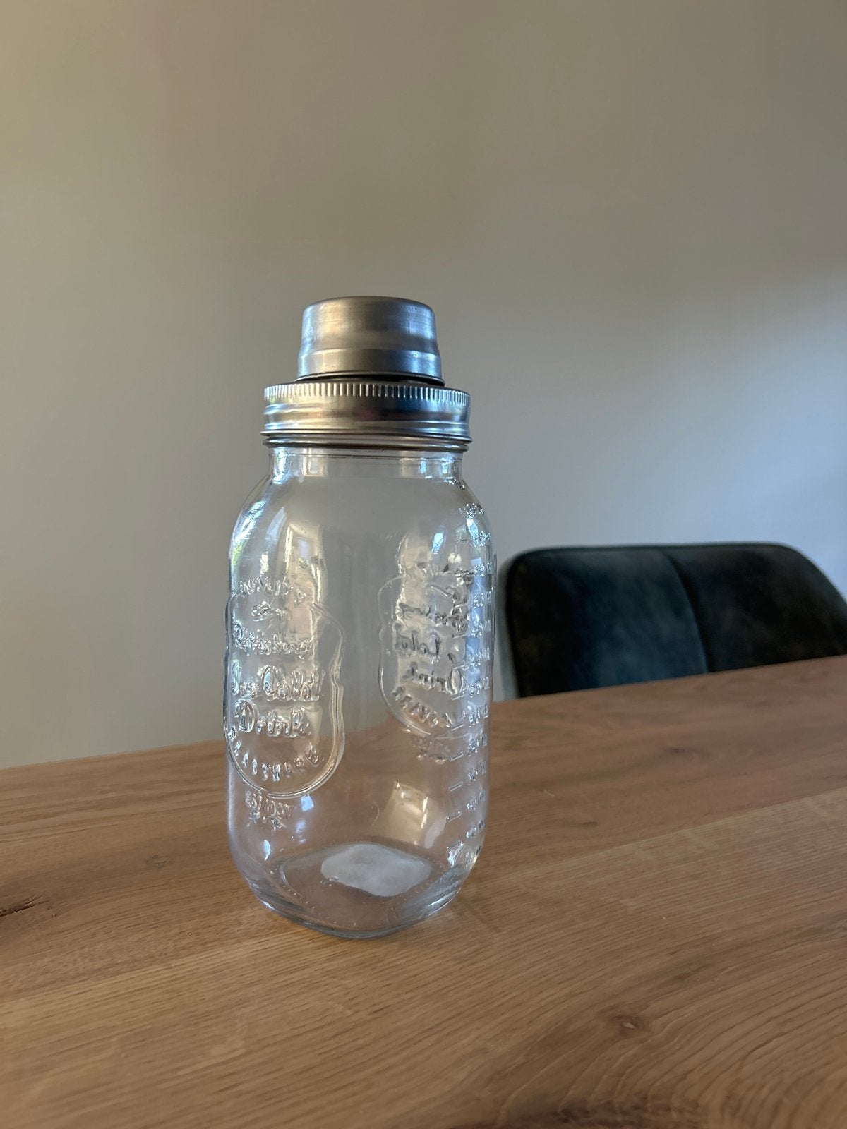 Mason jar met dop - gratis, Overige typen, Ophalen, Nieuw, Glas