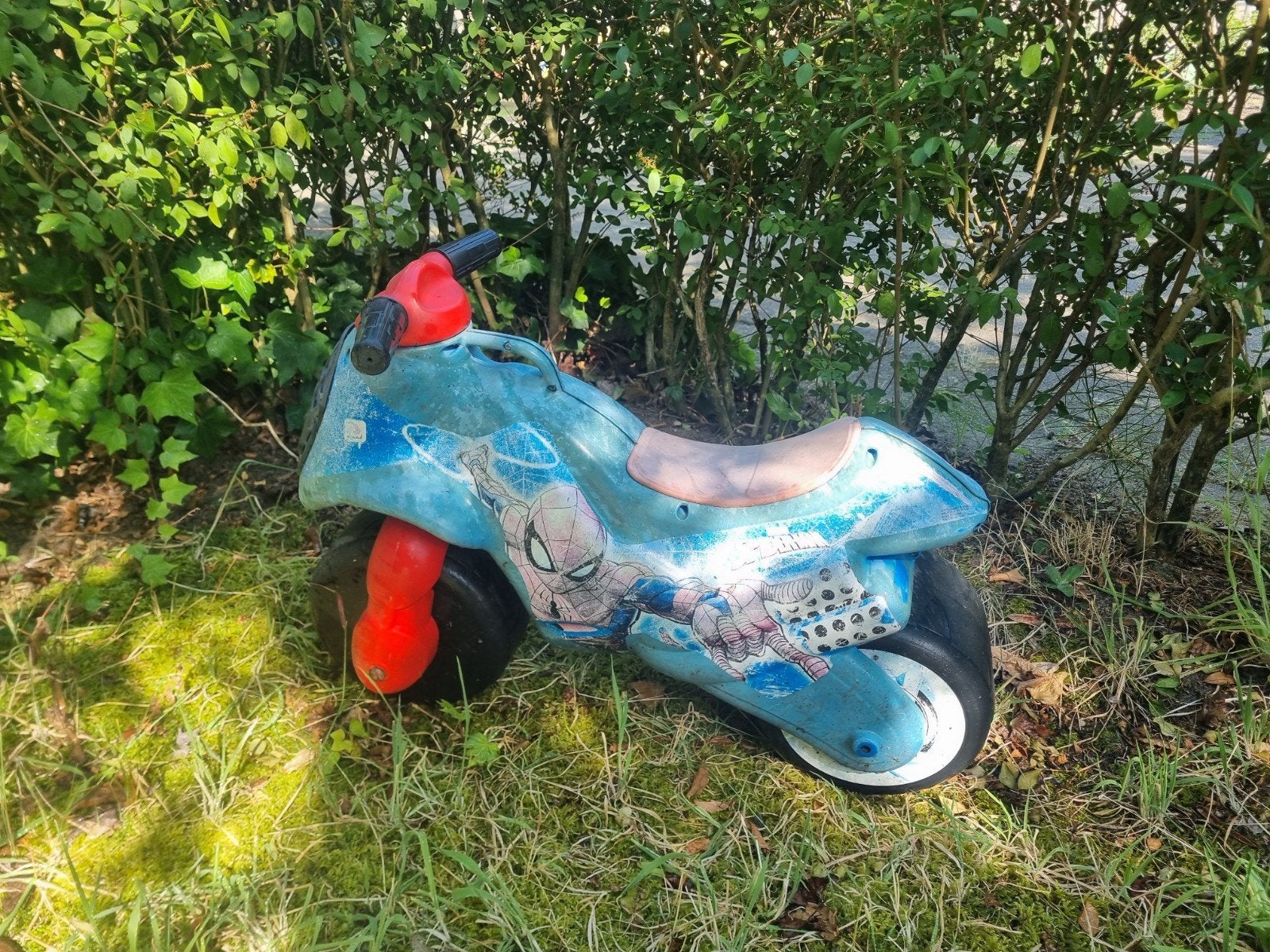 Spiderman loopmotor voor kinderen, Ophalen, Gebruikt