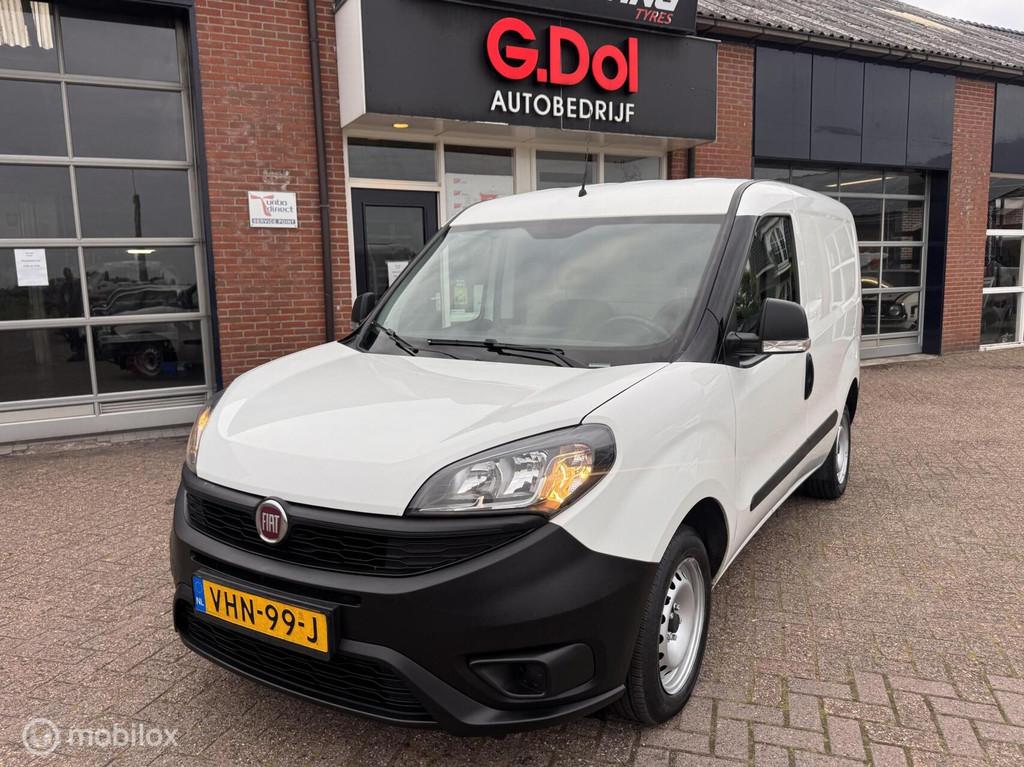 Fiat Doblo Cargo 1.3 MJ L2 Maxi, Wit, Origineel Nederlands, Bedrijf, 2 stoelen