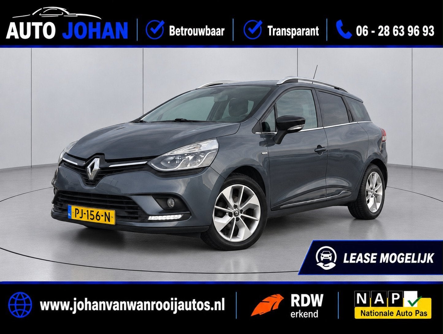 Renault Clio Estate 0.9 TCe Limited/NAVI/AIRCO, Voorwielaandrijving, 898 cc, Gebruikt, Euro 6