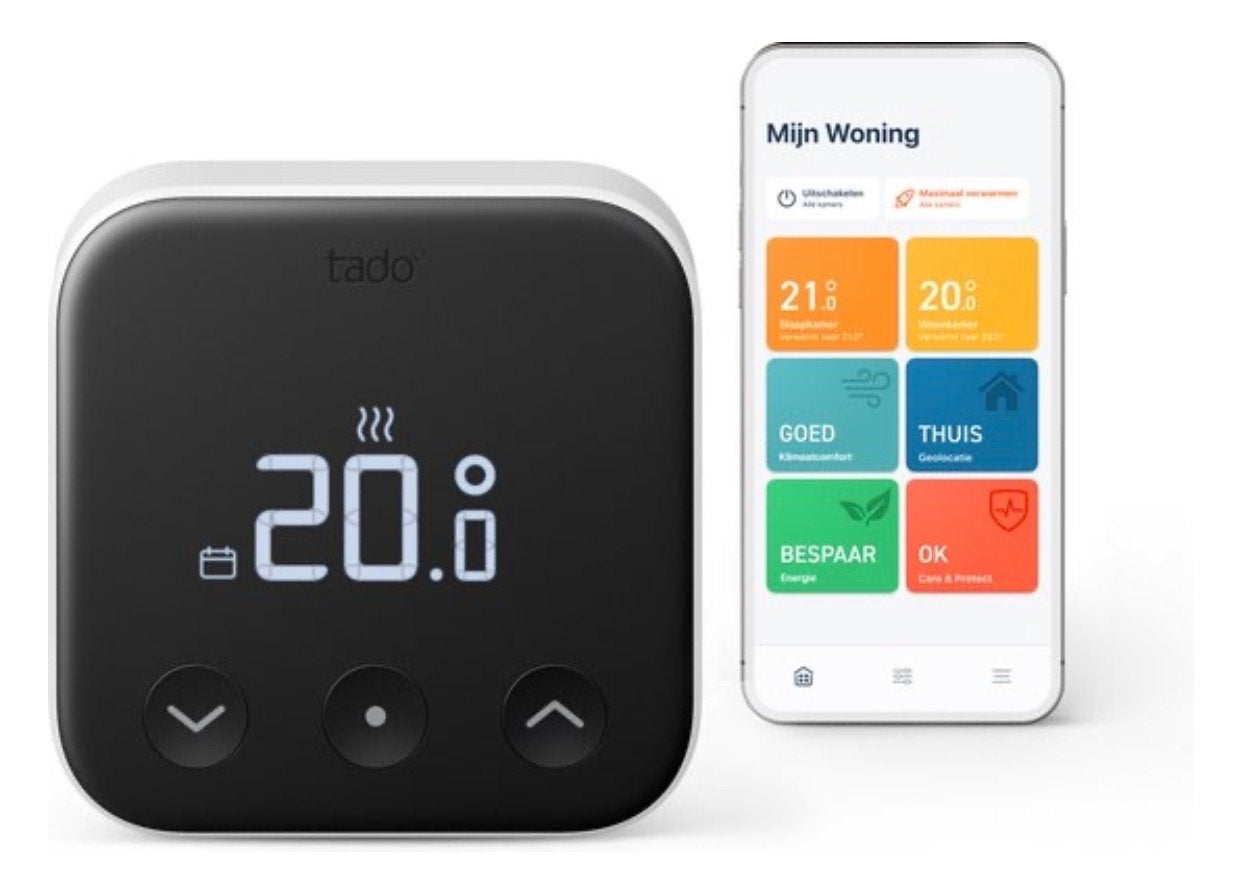 Tado Slimme Thermostaat X - bedrade variant, Ophalen of Verzenden, Slimme thermostaat, Nieuw