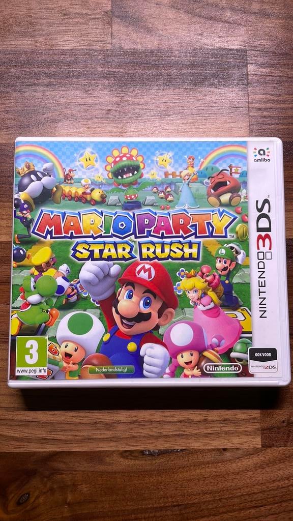 Mario Party Star Rush 3DS | Compleet, 3 spelers of meer, Ophalen of Verzenden, Zo goed als nieuw, Vanaf 3 jaar