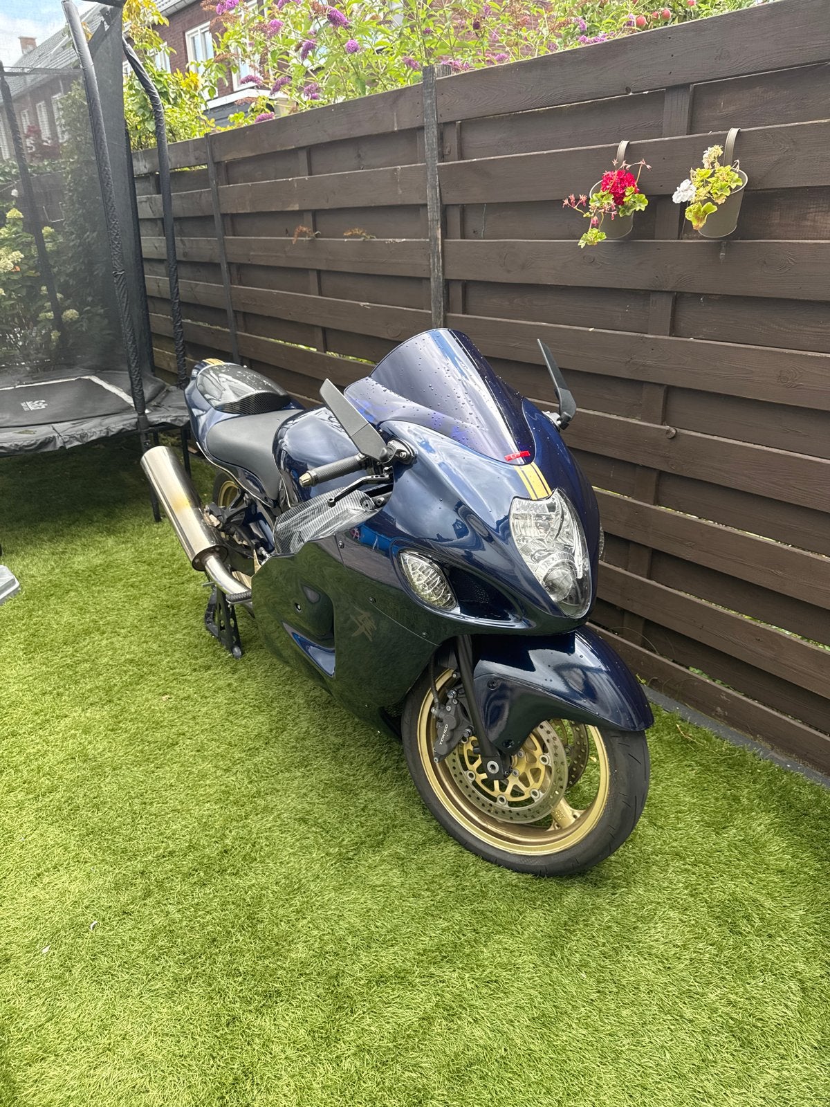 Kawasaki ZX9R met Hayabusa neus - Nieuw motorblok, Particulier, Gebruikt, Super Sport