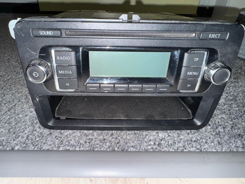 Volkswagen RCD210 MP3 Autoradio - Origineel VW, Auto diversen, Autoradio's, Ophalen of Verzenden, Gebruikt