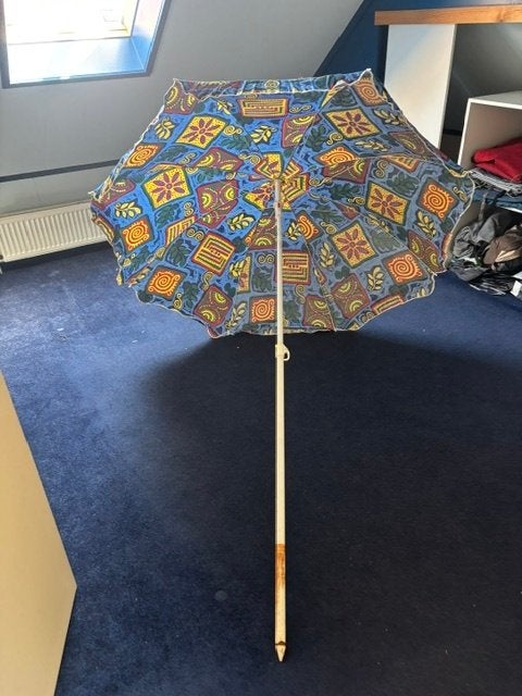 parasol, Ophalen, Gebruikt, Stokparasol, Verstelbaar