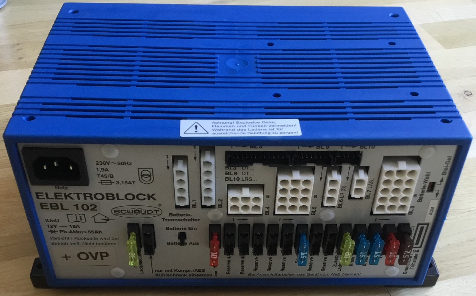 Schaudt EBL102 elektroblock, Schaudt, Zo goed als nieuw, Service@schaudt.de, Planckstr. 8 Markdorf