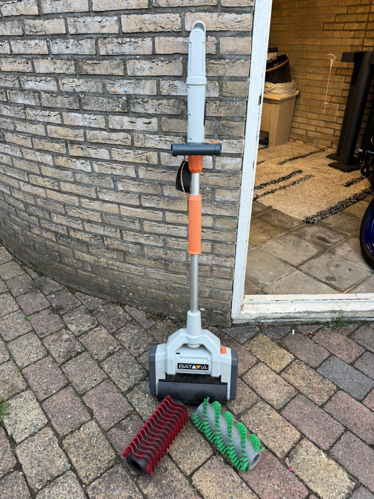 Batavia maxxbrush multi borstel, Tuin en Terras, Ophalen of Verzenden, Gebruikt, Bezem