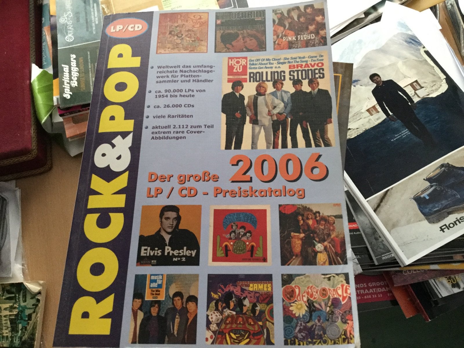 Rock & Pop encyclopedie 2006 met veel foto’s en prijzen., Boeken, Ophalen of Verzenden, Gelezen