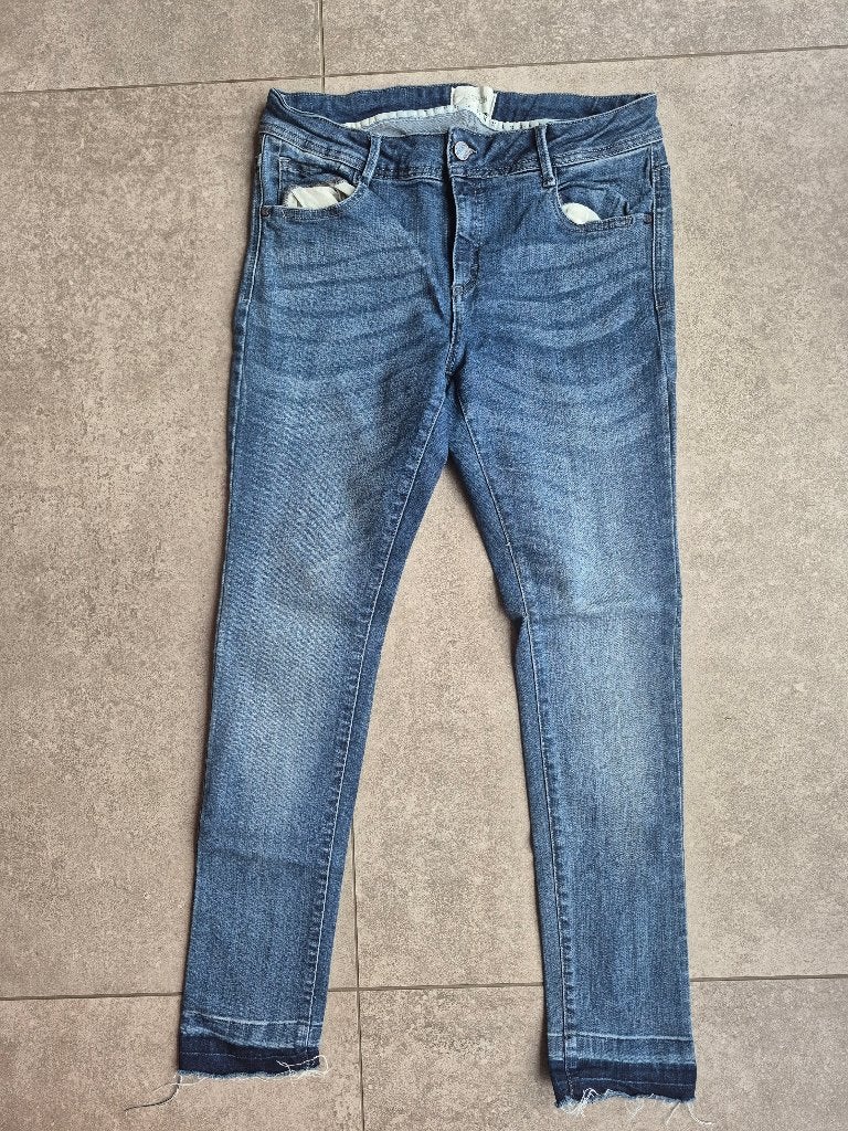 Mooie spijkerbroek Cartoon maat 42, Blauw, Cartoon, Overige jeansmaten, Ophalen of Verzenden