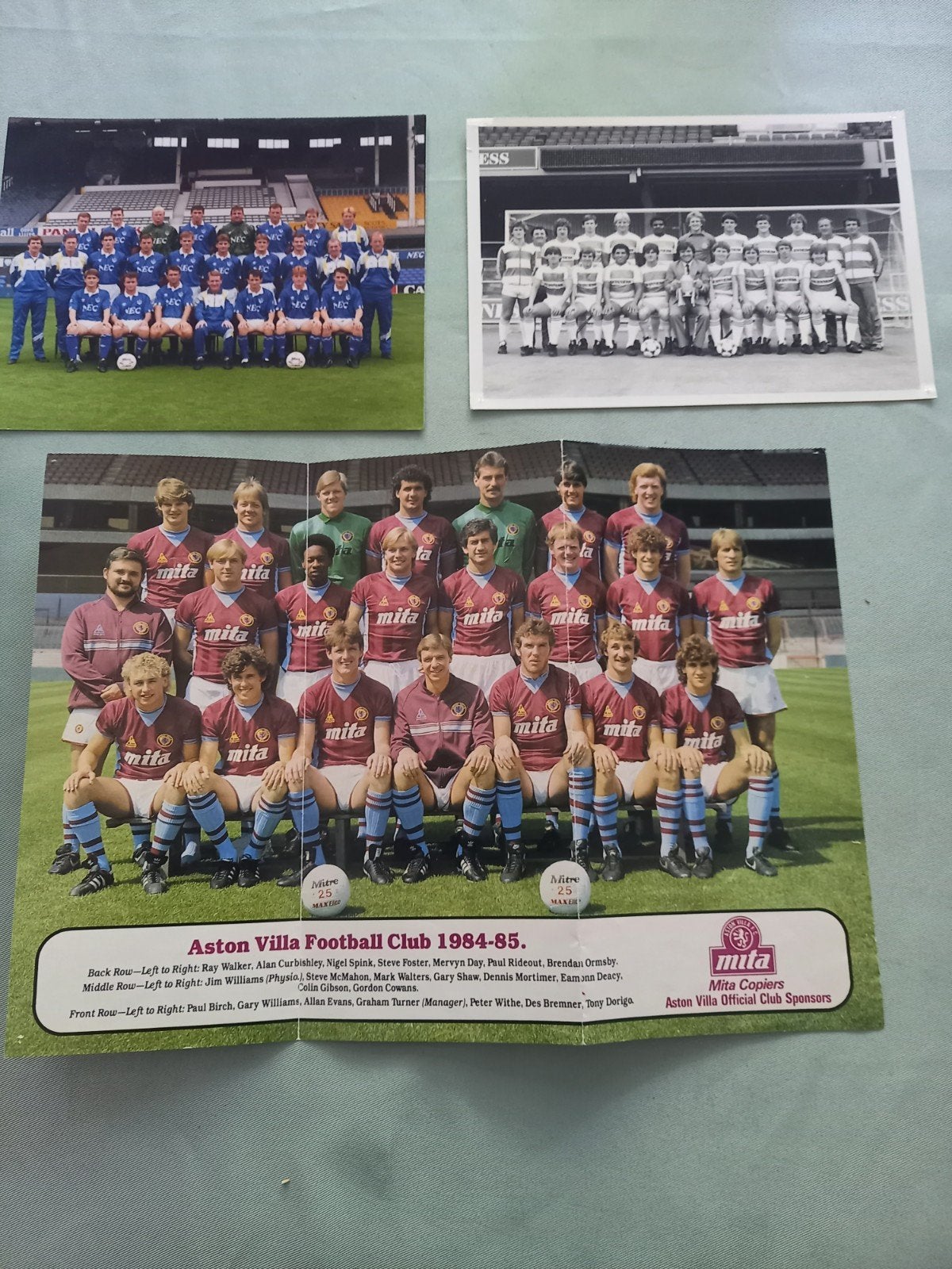 Queens Park Rangers Aston Villa en Everton FC, Ophalen of Verzenden, Zo goed als nieuw, Buitenlandse clubs, Overige typen