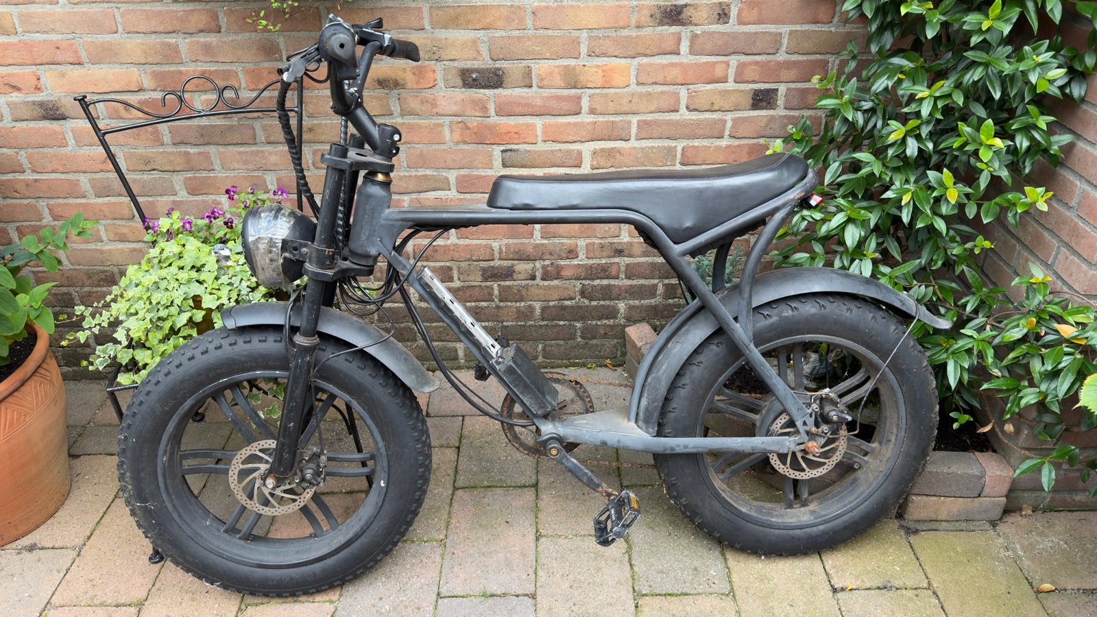 Fatbike E-bike - opknap/onderdelen, Gebruikt, 51 tot 55 cm, 30 tot 50 km per accu, Ophalen