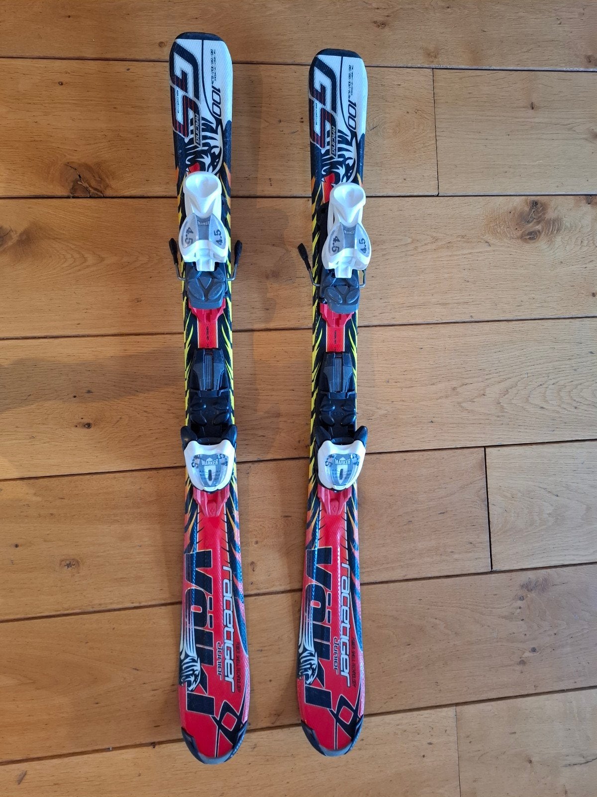 Völkl racetiger ski's 100cm, Ophalen, 100 tot 140 cm, Ski's, Overige merken