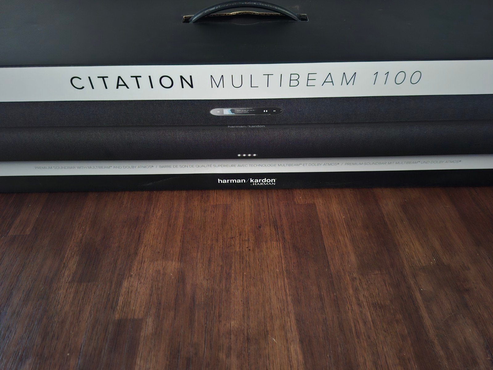 NIEUW IN DOOS: Harman Kardon Citation Multibeam 1100 – Zwart, Ophalen, Bluetooth, Nieuw