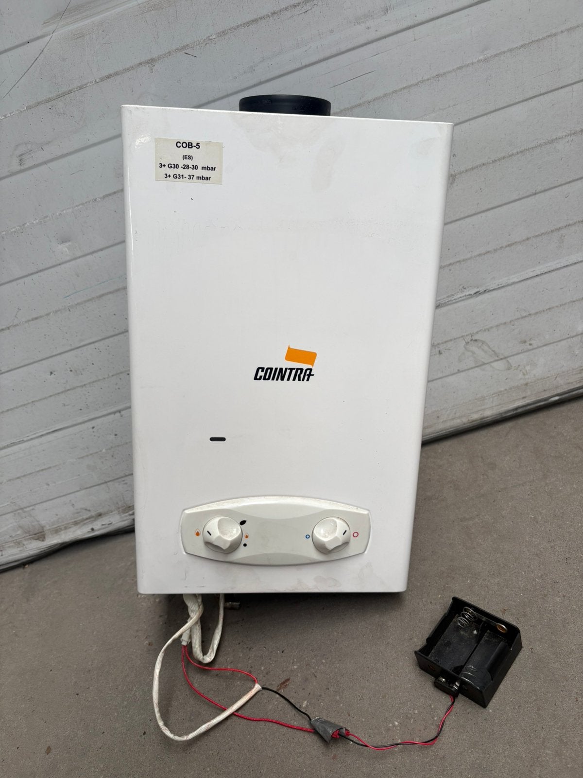 Cointra Geiser, Ophalen, Gebruikt, Geiser, Minder dan 20 liter