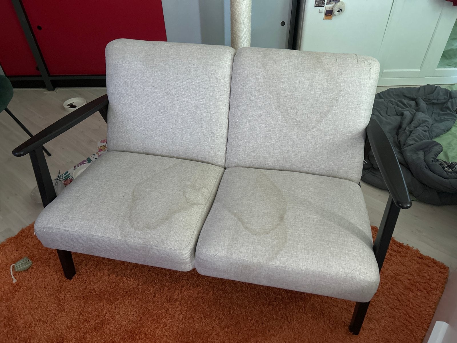 IKEA ekenaset bankje, Gebruikt, 150 tot 200 cm, Tweepersoons, 75 tot 100 cm