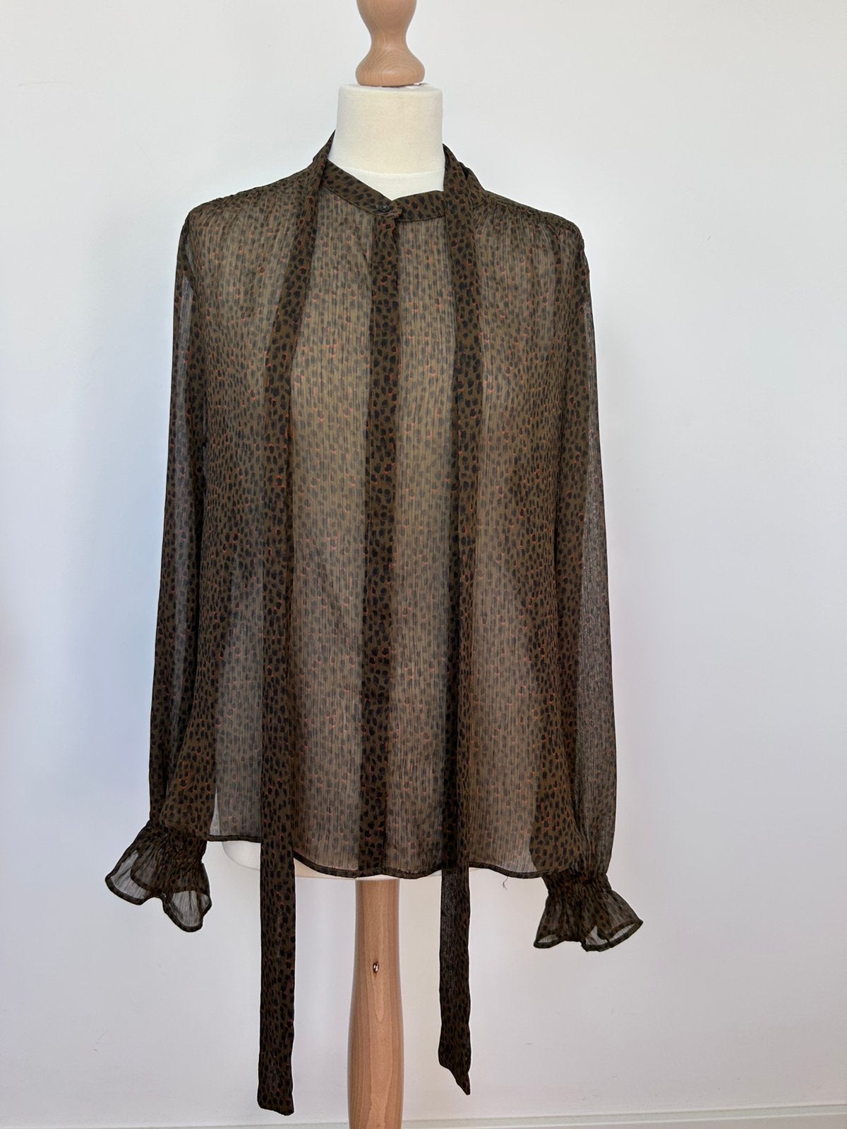 Mart Visser blouse maat 40, Ophalen of Verzenden, Zo goed als nieuw, Maat 38/40 (M), Blauw