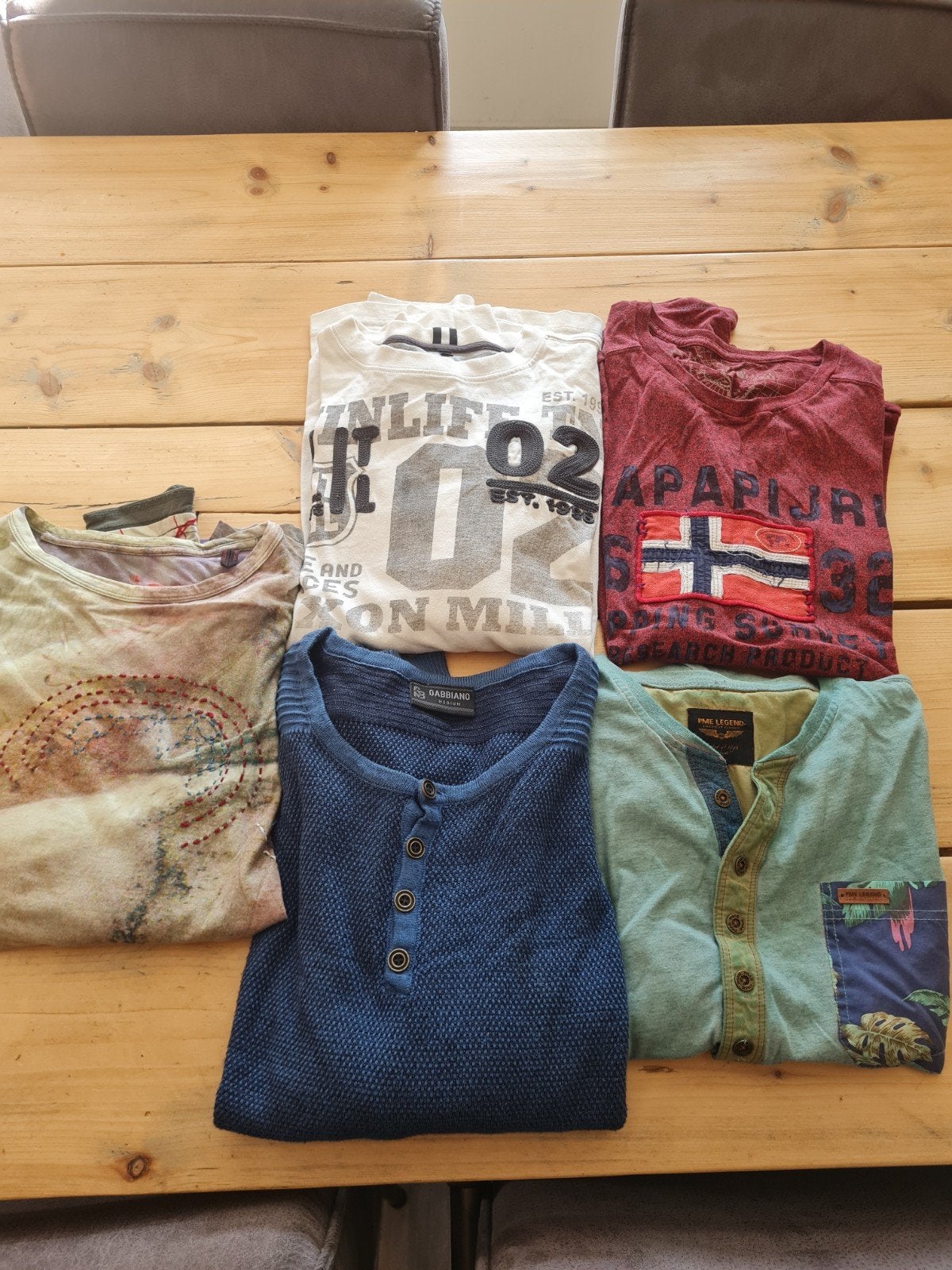 5 merk mannen shirts maat M, Kleding | Heren, Ophalen of Verzenden, Zo goed als nieuw