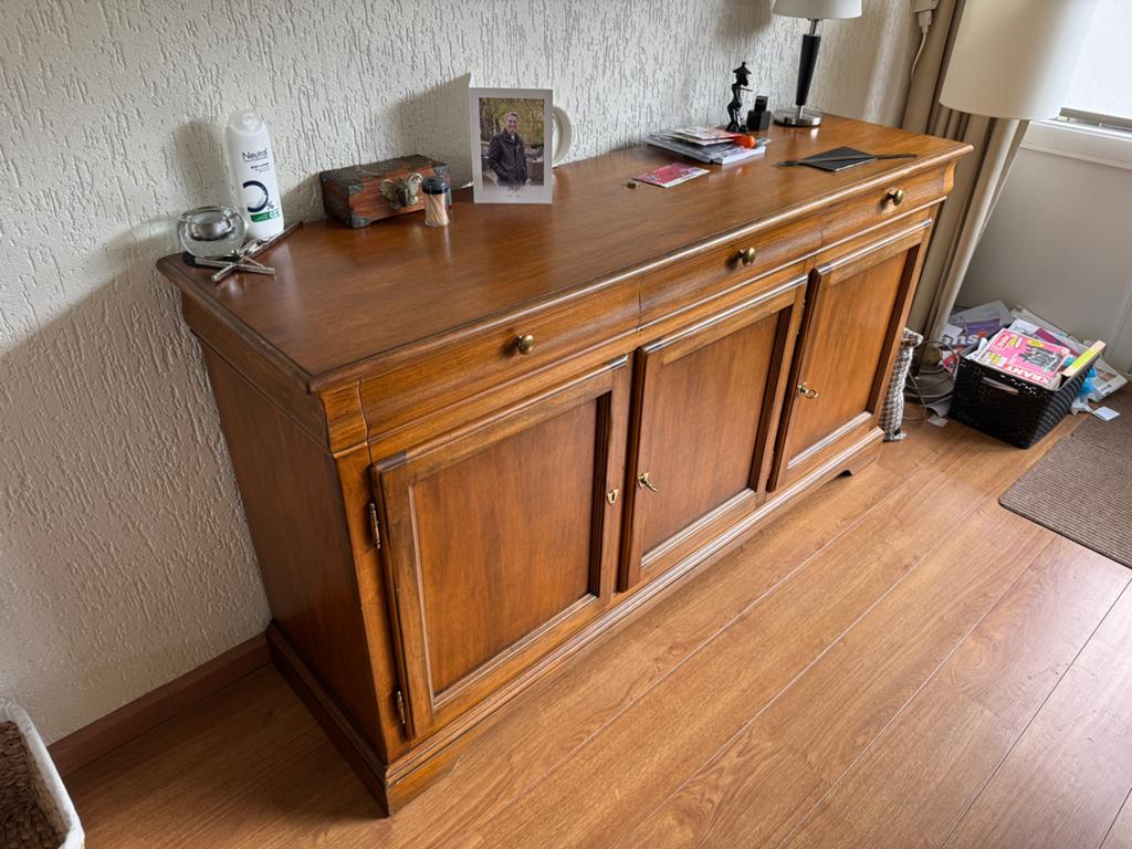 Dressoir eiken, Huis en Inrichting, Ophalen, Zo goed als nieuw, 25 tot 50 cm