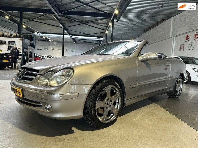 Mercedes-Benz CLK-klasse Cabrio 240 Avantgarde/Leder/Alles w, Achterwielaandrijving, Gebruikt, 2597 cc, Cabriolet